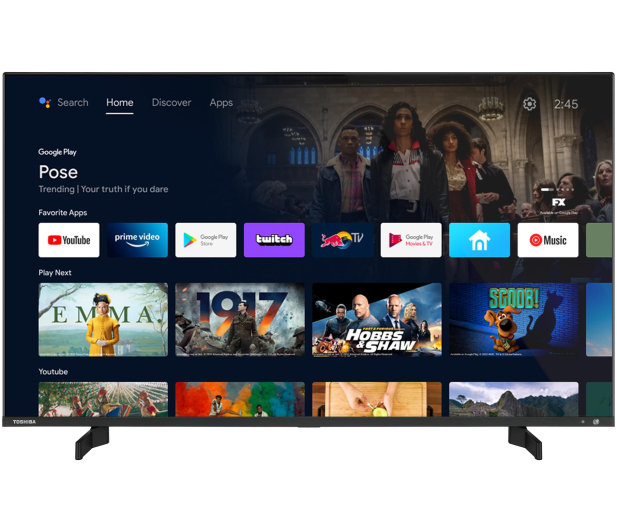 TOSHIBA 50UA5D63DG UHD Android TV - 1465724 - zdjęcie 3